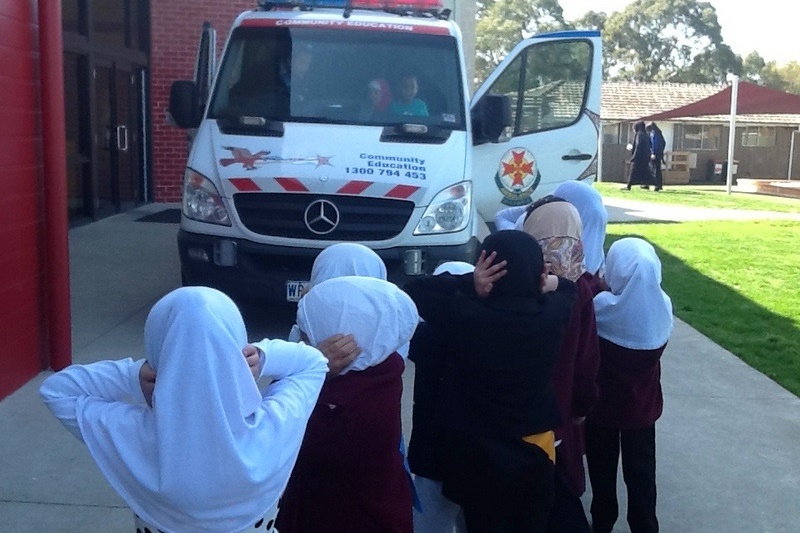 Ambulance Victoria Visits the Foundation Students